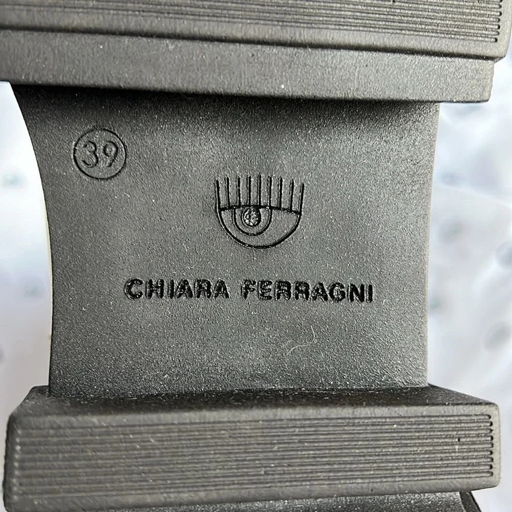 Chiara Ferragni Hiking boot lace up leather - Picture 6 of 7